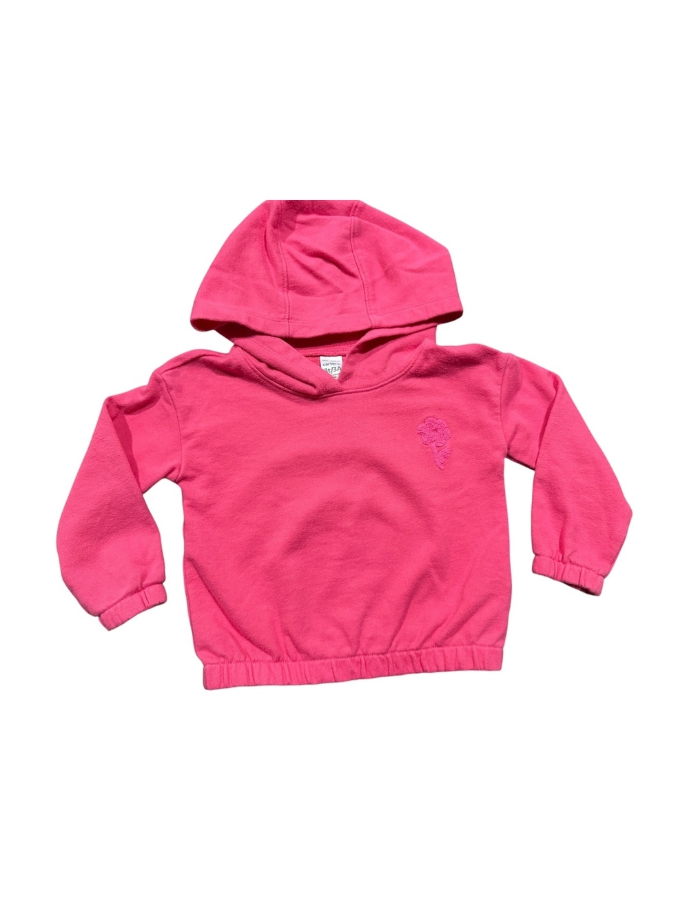 Carter's Toddler Girls' 3T Pink Hooded Pullover Sweatshirt